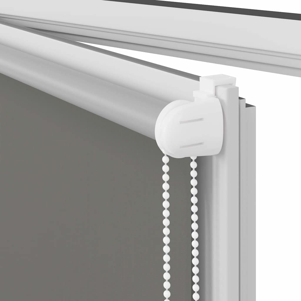vidaXL Verdunkelungsrollo Grau 60x150 cm Stoffbreite 55,7 cm Polyester