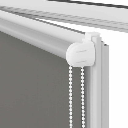 vidaXL Verdunkelungsrollo Grau 60x150 cm Stoffbreite 55,7 cm Polyester