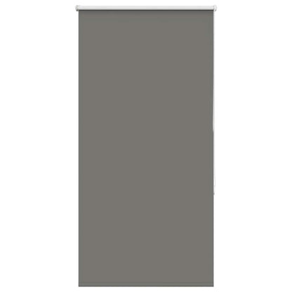 vidaXL Verdunkelungsrollo Grau 65x150 cm Stoffbreite 60,7 cm Polyester