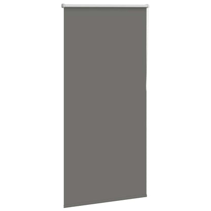 vidaXL Verdunkelungsrollo Grau 70x150 cm Stoffbreite 65,7 cm Polyester