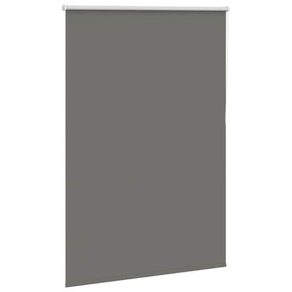 vidaXL Verdunkelungsrollo Grau 100x150cm Stoffbreite 95,7 cm Polyester