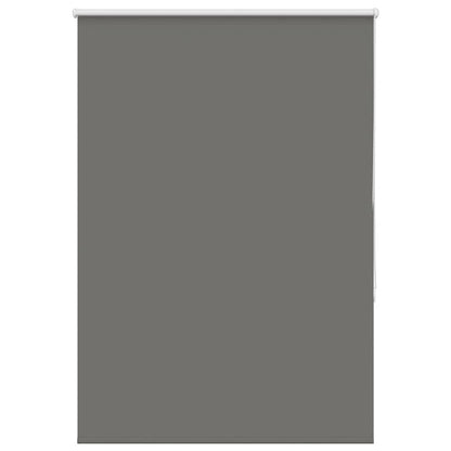 vidaXL Verdunkelungsrollo Grau 105x150cm Stoffbreite 100,7cm Polyester