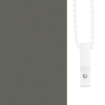 vidaXL Verdunkelungsrollo Grau 105x150cm Stoffbreite 100,7cm Polyester