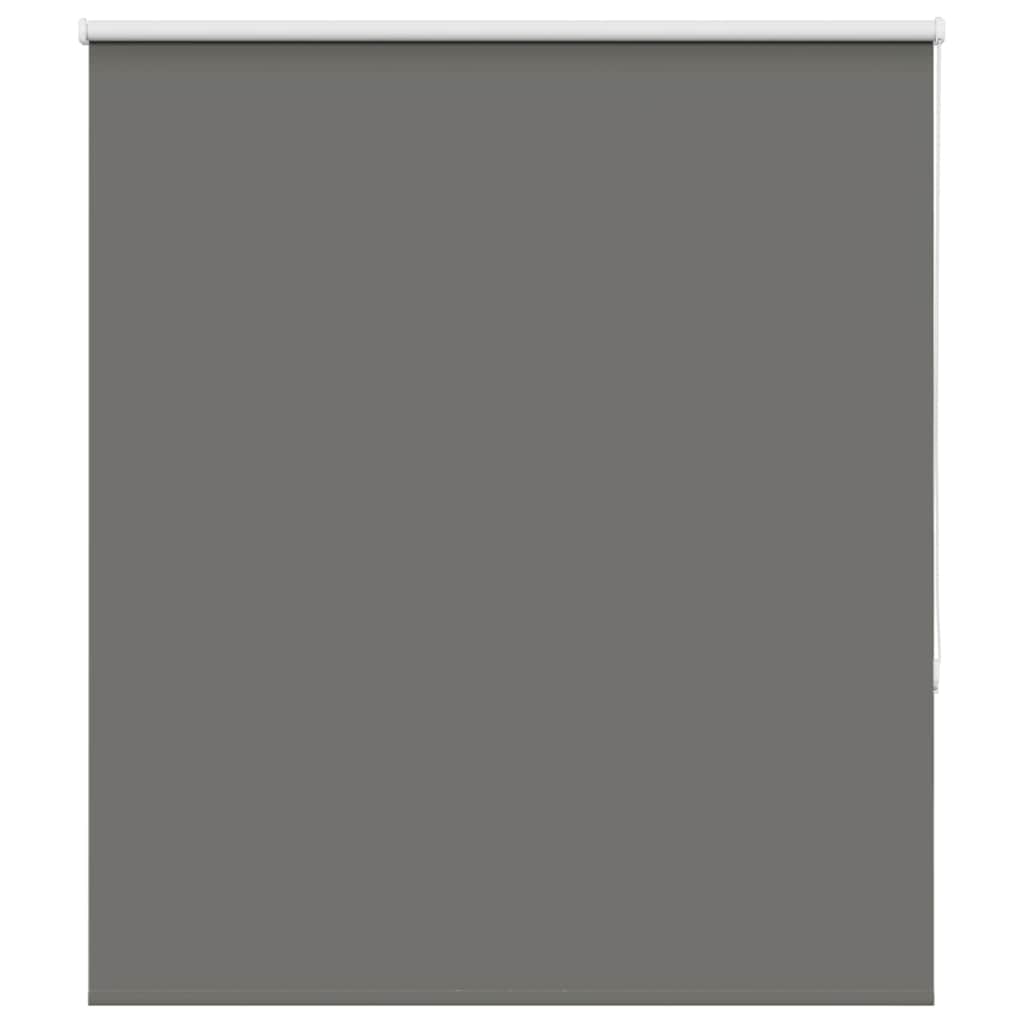 vidaXL Store Enrouleur Occultant Gris 120x150cm Largeur de tissu 116,6cm Polyester