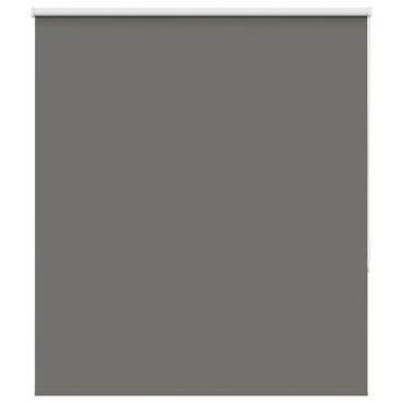 vidaXL Store Enrouleur Occultant Gris 120x150cm Largeur de tissu 116,6cm Polyester