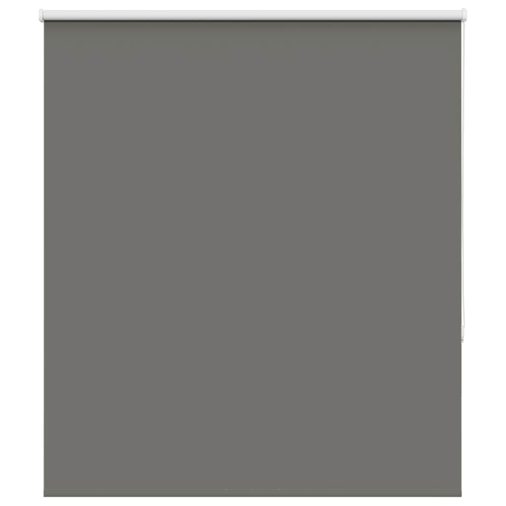 vidaXL Verdunkelungsrollo Grau 130x150cm Stoffbreite 126,6cm Polyester