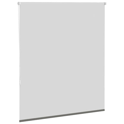vidaXL Verdunkelungsrollo Grau 130x150cm Stoffbreite 126,6cm Polyester