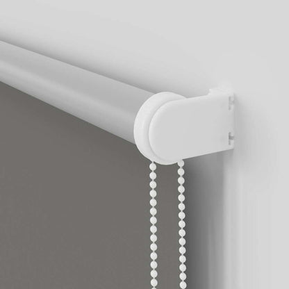 Verdunkelungsrollo Grau 155x150cm Stoffbreite 151,6cm Polyester