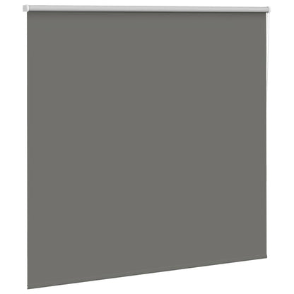 vidaXL Verdunkelungsrollo Grau 160x150cm Stoffbreite 156,6cm Polyester