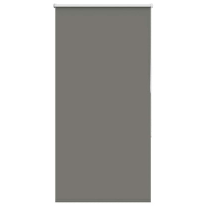 vidaXL Verdunkelungsrollo Grau 70x175 cm Stoffbreite 65,7 cm Polyester
