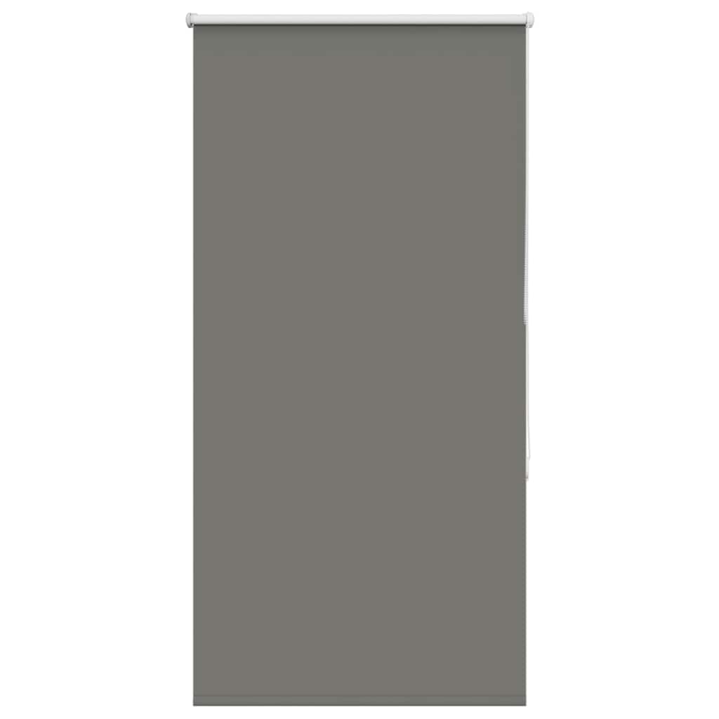 vidaXL Verdunkelungsrollo Grau 80x175 cm Stoffbreite 75,7 cm Polyester
