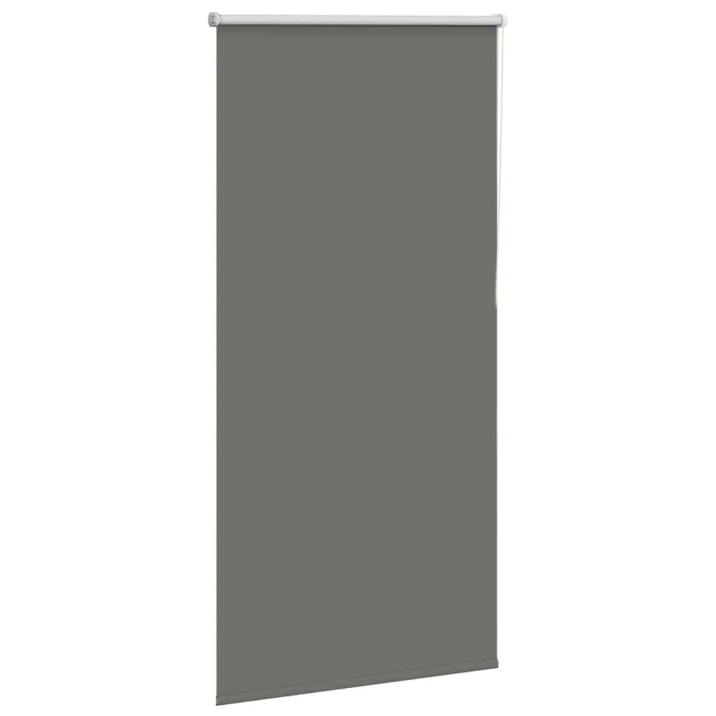 vidaXL Verdunkelungsrollo Grau 85x175 cm Stoffbreite 80,7 cm Polyester