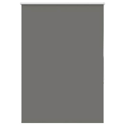vidaXL Verdunkelungsrollo Grau 110x175cm Stoffbreite 105,7cm Polyester