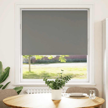 vidaXL Verdunkelungsrollo Grau 110x175cm Stoffbreite 105,7cm Polyester