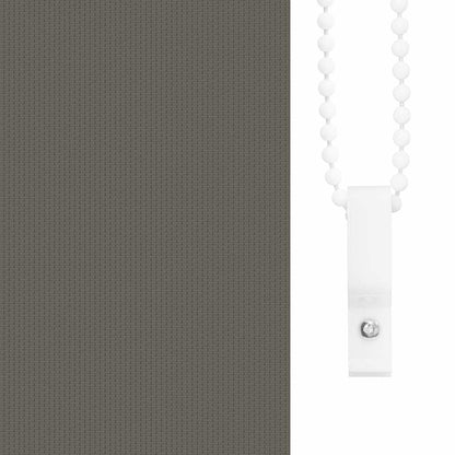 vidaXL Verdunkelungsrollo Grau 130x175cm Stoffbreite 126,6cm Polyester