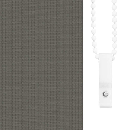 vidaXL Verdunkelungsrollo Grau 140x175cm Stoffbreite 136,6cm Polyester
