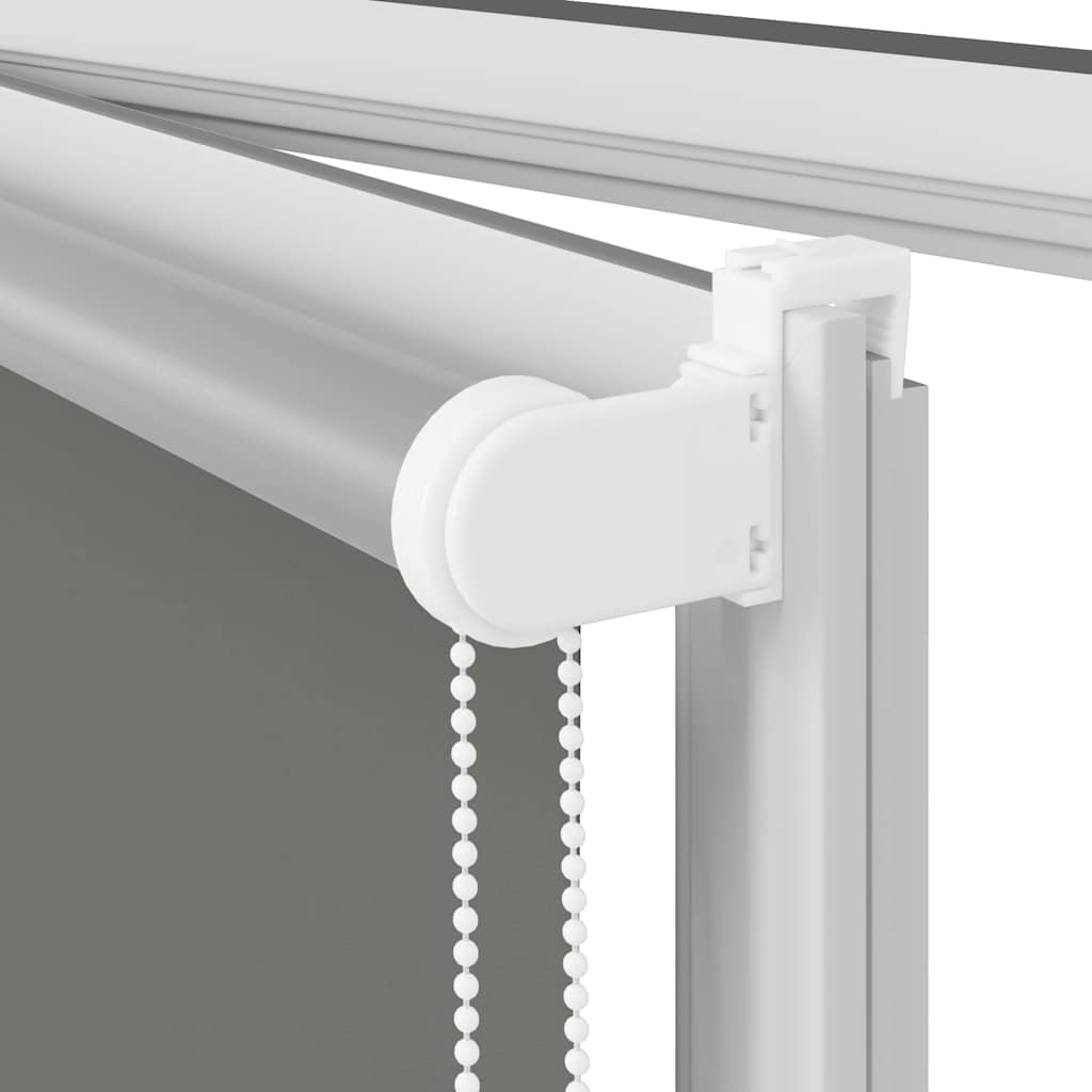 vidaXL Store occultant gris 145x175cm Largeur du tissu 141,6cm Polyester