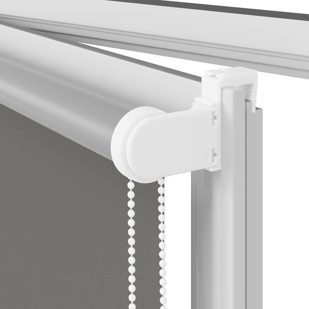 vidaXL Verdunkelungsrollo Grau 155x175cm Stoffbreite 151,6cm Polyester