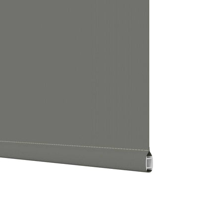 vidaXL Verdunkelungsrollo Grau 70x210 cm Stoffbreite 65,7 cm Polyester