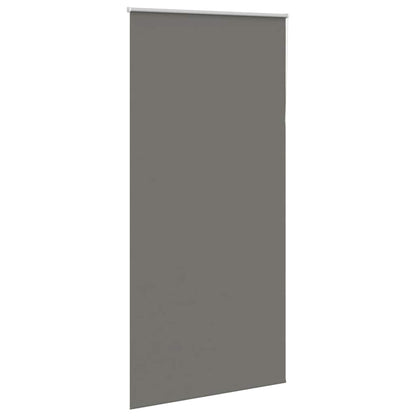 vidaXL Verdunkelungsrollo Grau 110x210cm Stoffbreite 105,7cm Polyester