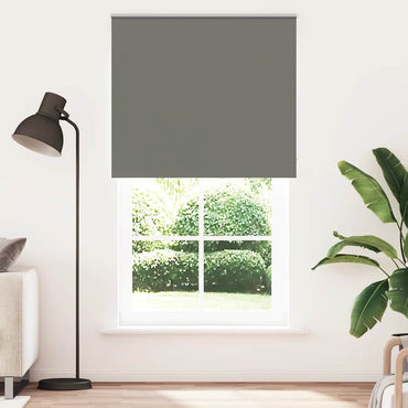 vidaXL Store occultant Gris 125x210cm Largeur du tissu 121,6cm Polyester