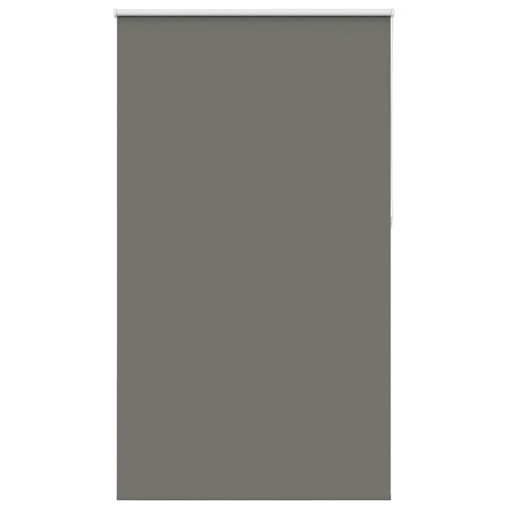 vidaXL Verdunkelungsrollo Grau 130x210cm Stoffbreite 126,6cm Polyester