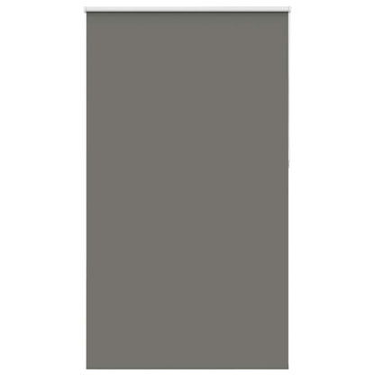 vidaXL Verdunkelungsrollo Grau 130x210cm Stoffbreite 126,6cm Polyester
