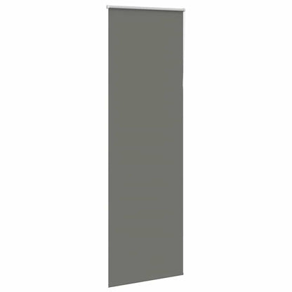 vidaXL Store occultant gris 85x230 cm largeur du tissu 80,7 cm polyester