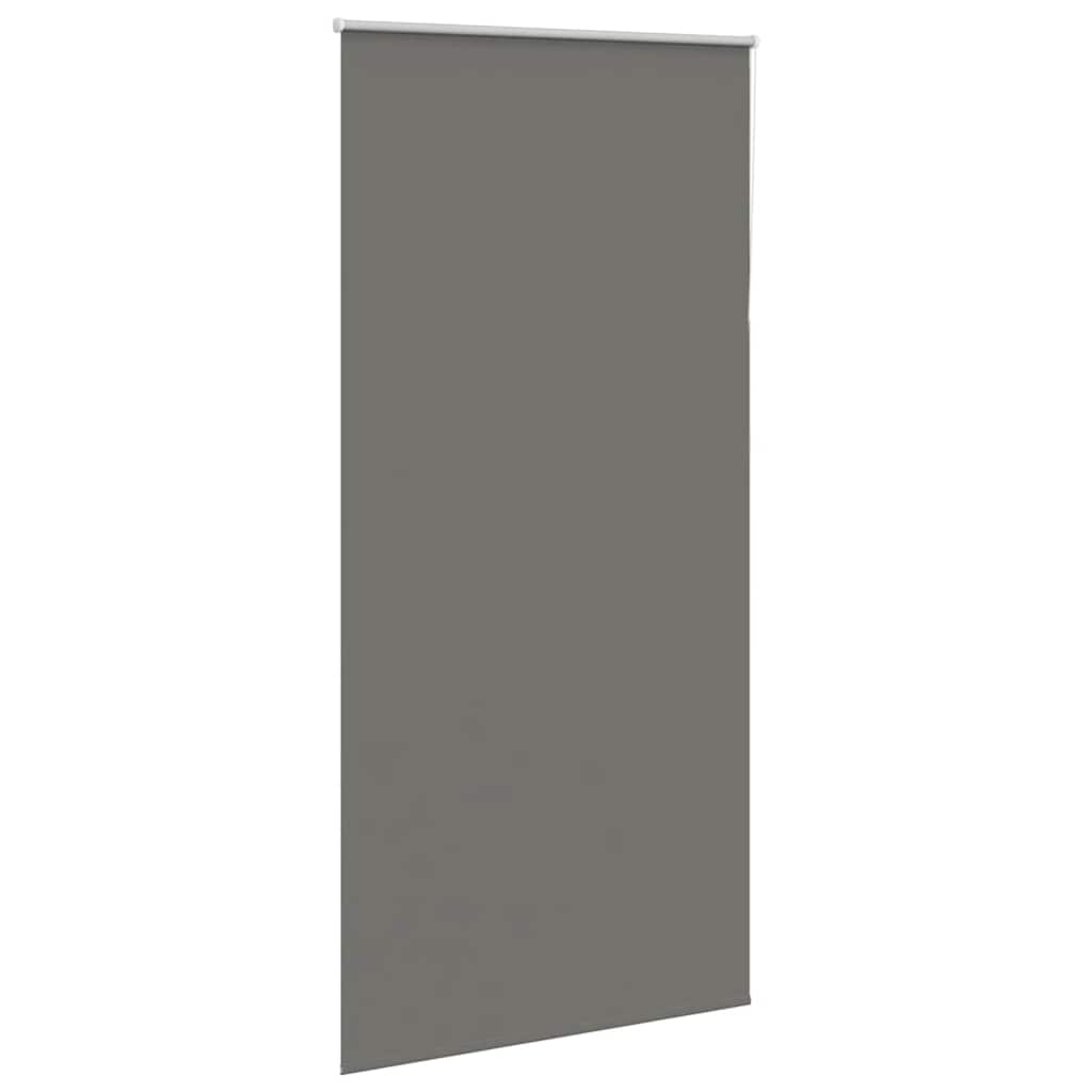 vidaXL Verdunkelungsrollo Grau 100x230 cm Stoffbreite 95,7cm Polyester