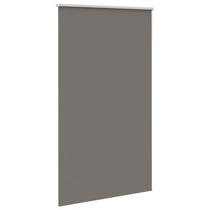 vidaXL Verdunkelungsrollo Grau 125x230cm Stoffbreite 121,6cm Polyester