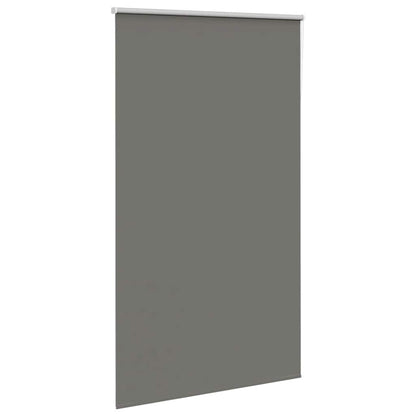 vidaXL Verdunkelungsrollo Grau 130x230cm Stoffbreite 126,6cm Polyester