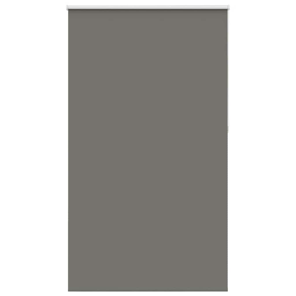 vidaXL Store enrouleur occultant Gris 140x230cm Largeur du tissu 136,6cm Polyester