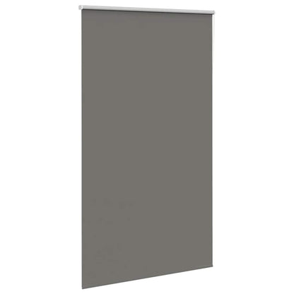 vidaXL Store enrouleur occultant Gris 140x230cm Largeur du tissu 136,6cm Polyester