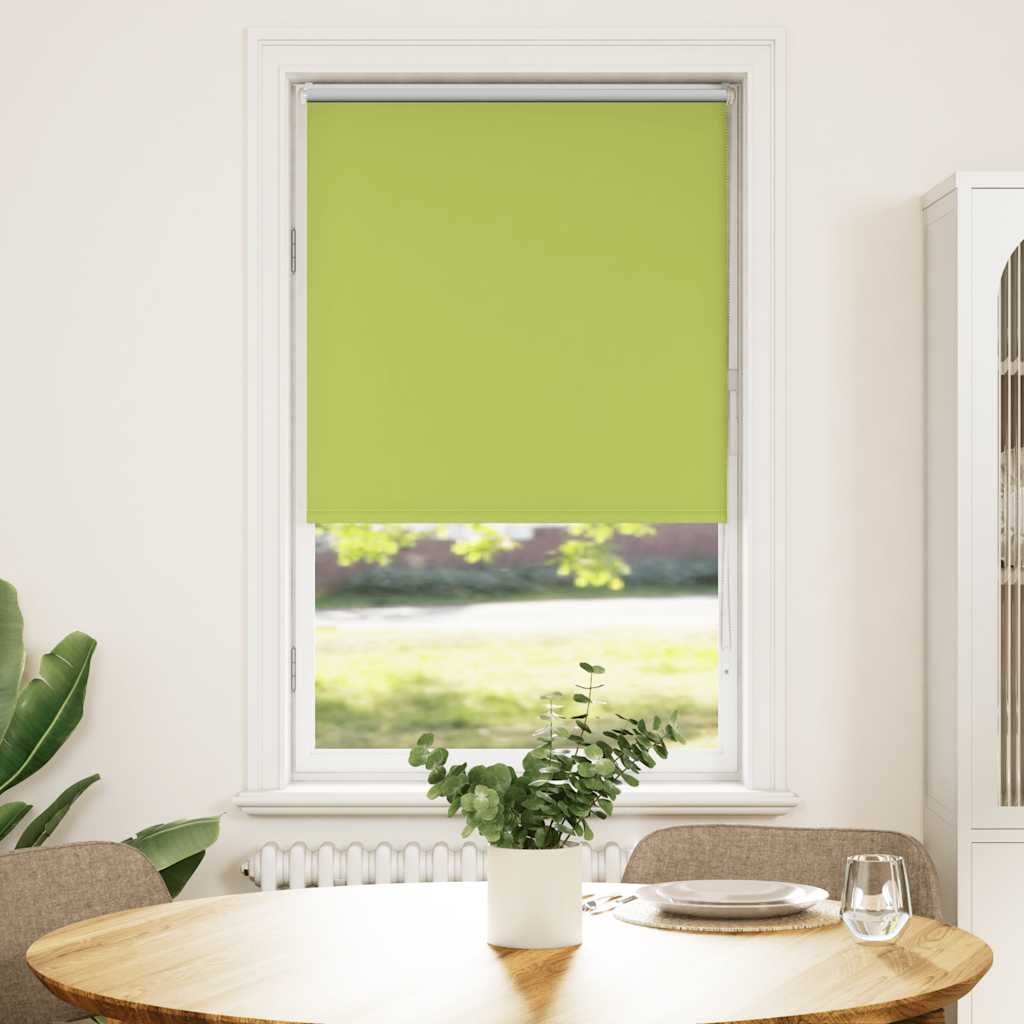 vidaXL Store occultant vert 85 x 130 cm Largeur du tissu 80,7 cm Polyester