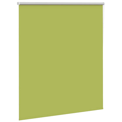 vidaXL Verdunkelungsrollo Grün 135x130cm Stoffbreite 131,6cm Polyester