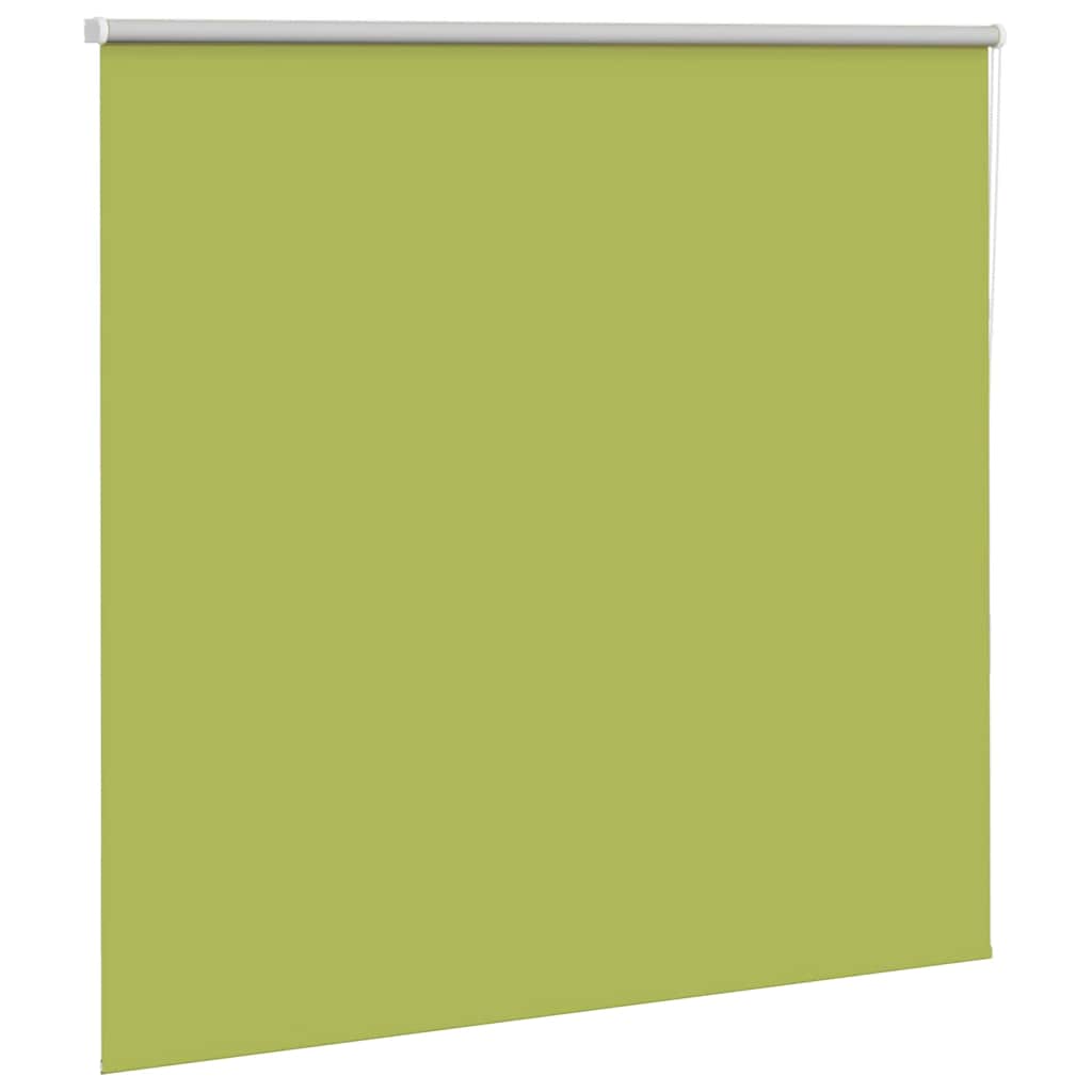 vidaXL Verdunkelungsrollo Grün 150x130cm Stoffbreite 146,6cm Polyester