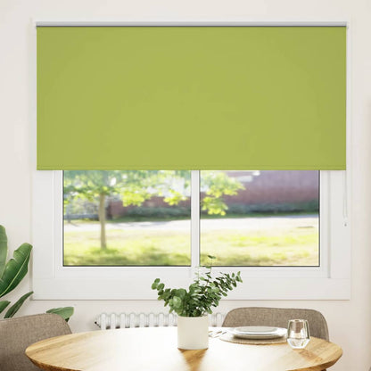 vidaXL Verdunkelungsrollo Grün 155x130cm Stoffbreite 151,6cm Polyester