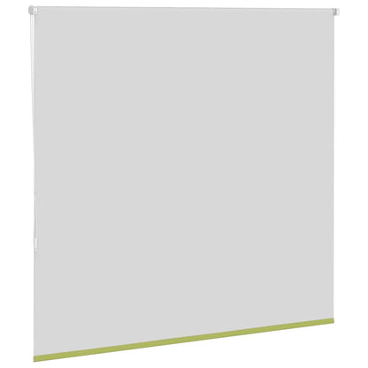 vidaXL Verdunkelungsrollo Grün 155x130cm Stoffbreite 151,6cm Polyester