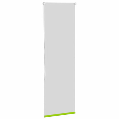 vidaXL Verdunkelungsrollo Grün 55x150 cm Stoffbreite 50,7 cm Polyester