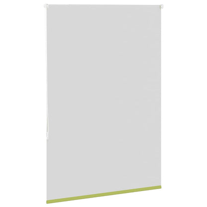 vidaXL Verdunkelungsrollo Grün 110x150cm Stoffbreite 105,7cm Polyester
