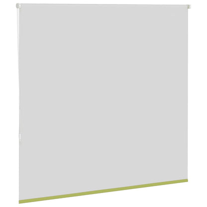 vidaXL Verdunkelungsrollo Grün 145x150cm Stoffbreite 141,6cm Polyester