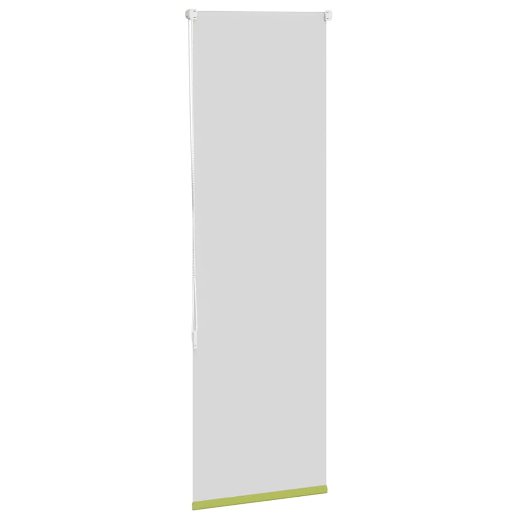 vidaXL Verdunkelungsrollo Grün 40x175 cm Stoffbreite 35,7 cm Polyester