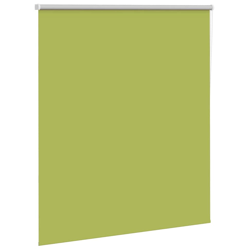 vidaXL Verdunkelungsrollo Grün 125x175cm Stoffbreite 121,6cm Polyester