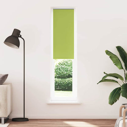 vidaXL Verdunkelungsrollo Grün 60x210 cm Stoffbreite 55,7 cm Polyester