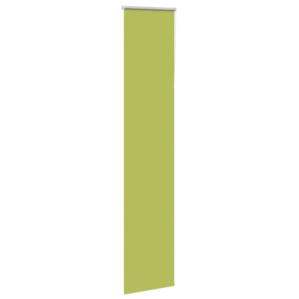 vidaXL Verdunkelungsrollo Grün 60x210 cm Stoffbreite 55,7 cm Polyester