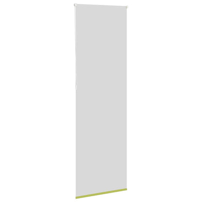 vidaXL Verdunkelungsrollo Grün 65x210 cm Stoffbreite 60,7 cm Polyester