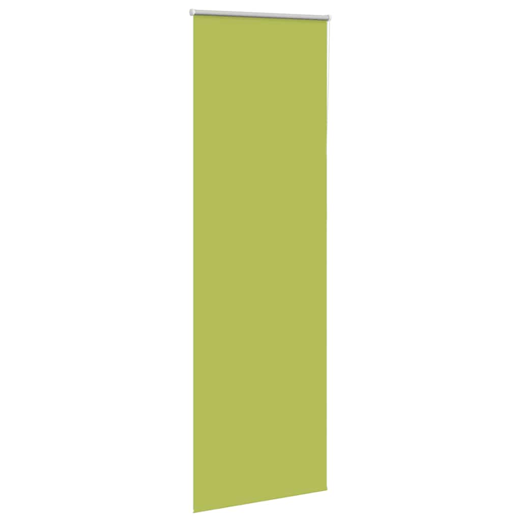 vidaXL Verdunkelungsrollo Grün 75x210 cm Stoffbreite 70,7 cm Polyester