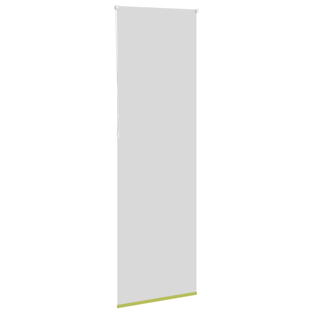 vidaXL Verdunkelungsrollo Grün 85x210 cm Stoffbreite 80,7 cm Polyester