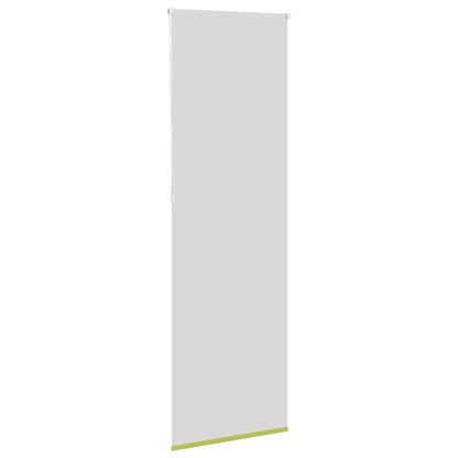 vidaXL Verdunkelungsrollo Grün 85x210 cm Stoffbreite 80,7 cm Polyester
