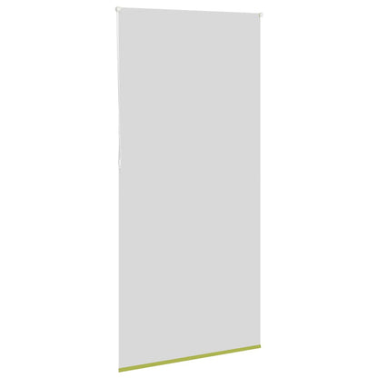 vidaXL Verdunkelungsrollo Grün 90x210 cm Stoffbreite 85,7 cm Polyester